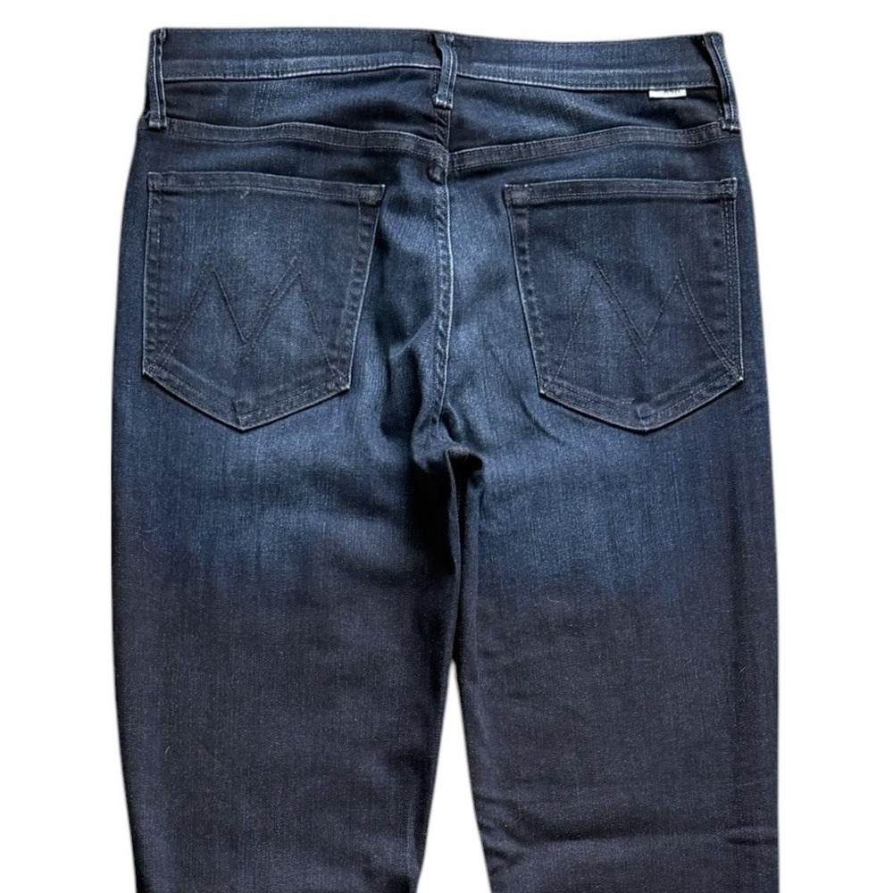 Mother Dazzler Ankle Jeans Women 30 Blue Now Or Never Mid Rise Stretch Denim USA - Picture 7 of 14